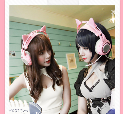 Auriculares Gaming G951 7.1 Sonido Envolvente USB con Orejas LED - Image 4