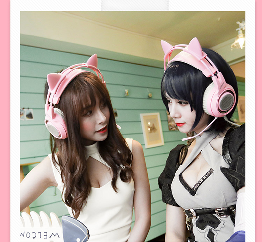 Auriculares Gaming G951 7.1 Sonido Envolvente USB con Orejas LED - Image 4