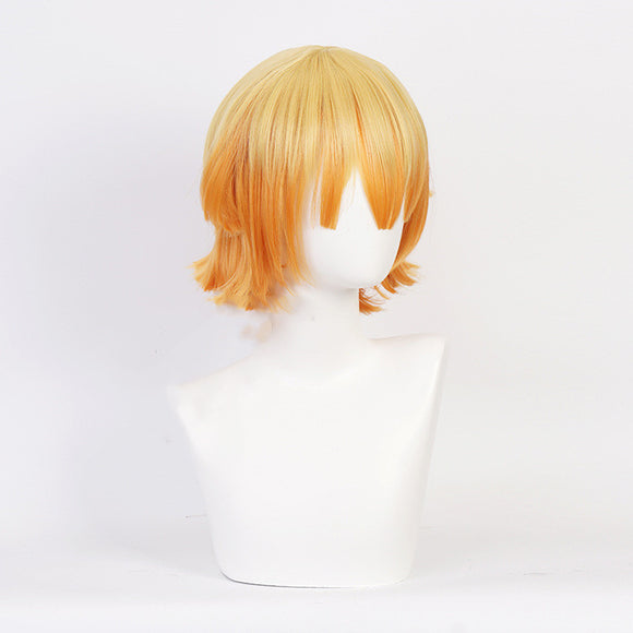 Peluca Degradada Tanjiro Demon Slayer - Cosplay Premium