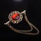 Broche de Cuello Fleco Elegante