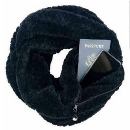 Bufanda Cuello Circular con Bolsillo y Cierre para Hombre y Mujer - Image 2