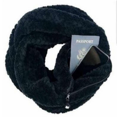 Bufanda Cuello Circular con Bolsillo y Cierre para Hombre y Mujer - Image 2