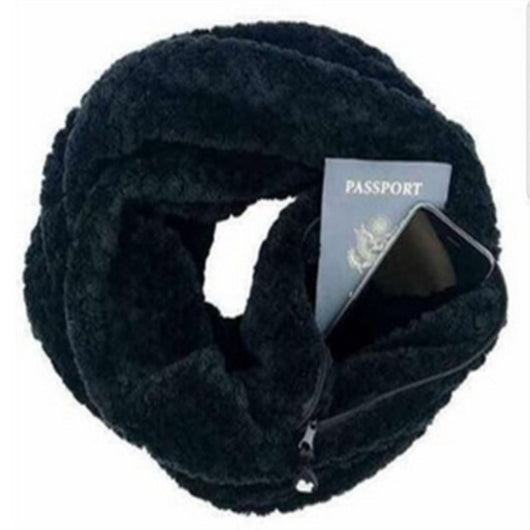 Bufanda Cuello Circular con Bolsillo y Cierre para Hombre y Mujer - Image 2