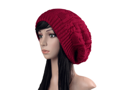Gorro Tejido de Lana Doble Capa para Invierno - Mujer - Image 2