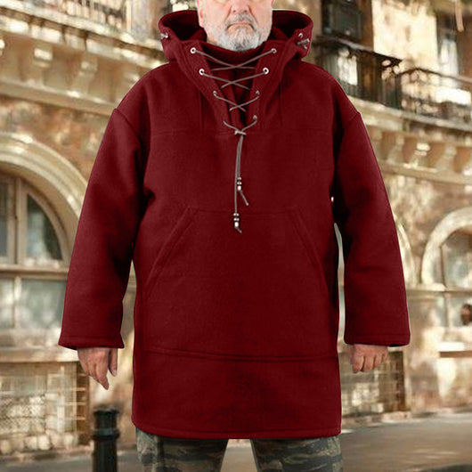 Sudadera Casual con Cordones para Hombre - Hoodie Cómodo y Versátil - Image 23