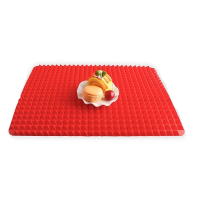 Tapete de Silicona Antiadherente para Hornear con Pirámides y Rejilla - Image 8