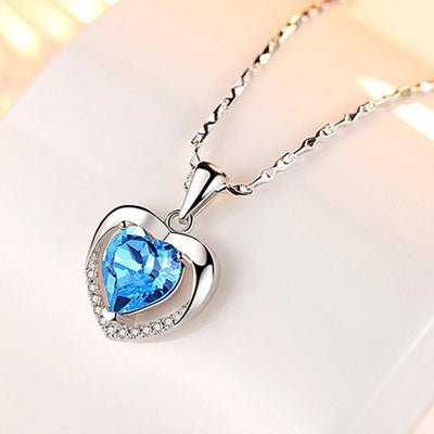 Colgante de Cristal con Forma de Corazón - Image 3