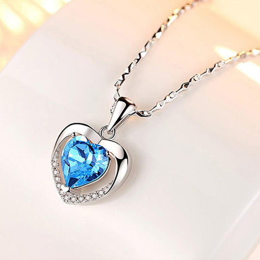 Colgante de Cristal con Forma de Corazón - Image 3