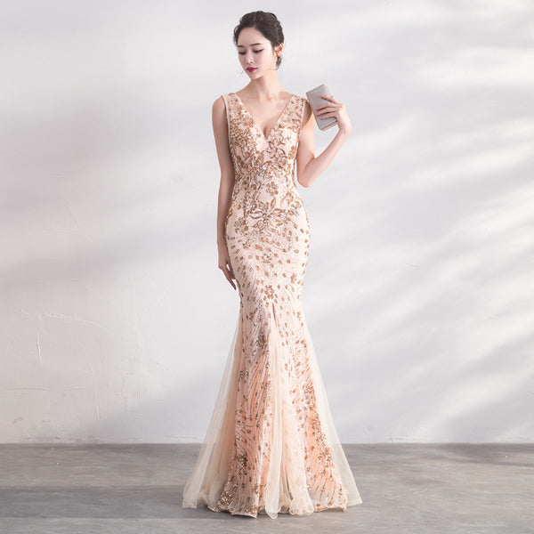 Vestido Largo Cola de Pez Elegante - Image 16