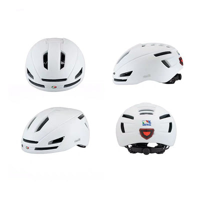 Casco con Luz Trasera de Advertencia USB Recargable - Image 17