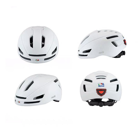 Casco con Luz Trasera de Advertencia USB Recargable - Image 17