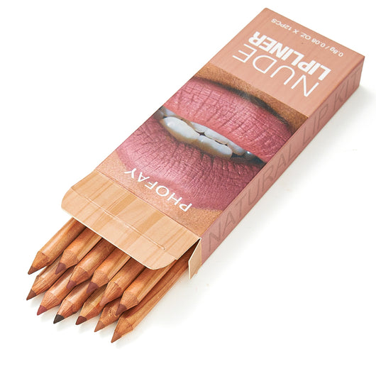 Kit Delineador y Brillo Labial Ultra Brillante Nude PHOFAY - Image 12