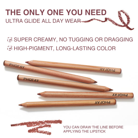 Kit Delineador y Brillo Labial Ultra Brillante Nude PHOFAY - Image 14