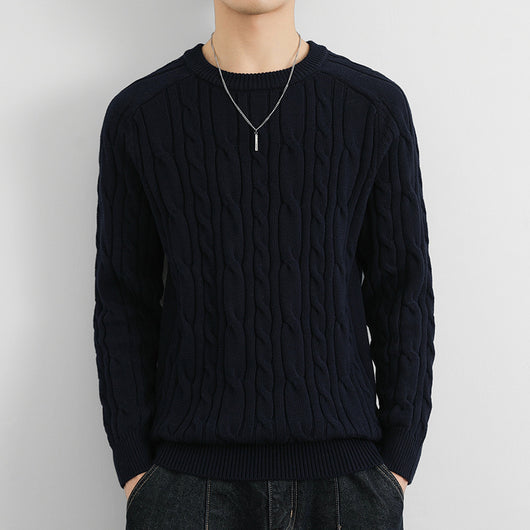 Suéter Tejido Slim Fit para Hombre - Pullover Casual - Image 14