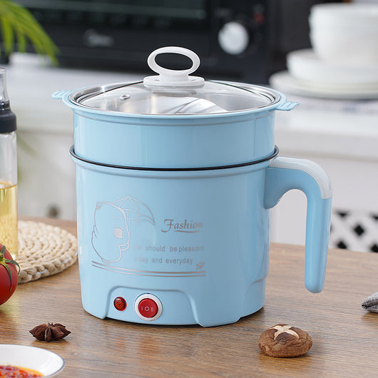 Olla Eléctrica Multifunción para Estudiantes - Cocinador de Fideos Rápido