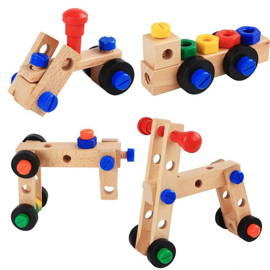 Silla Luban de Madera - Juguete Educativo Desarmable - Image 2