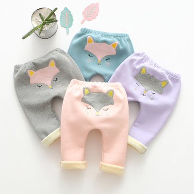 Pantalones Acolchados de Terciopelo para Niños