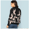 Chaqueta Bomber Estilo Japonés con Grúa Bordada - Abrigo Tendencia Otoño Unisex