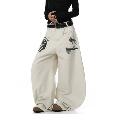 Pantalones Casuales Unisex con Bolsillos Invertidos y Diseño de Cuchilla Curva - Image 7