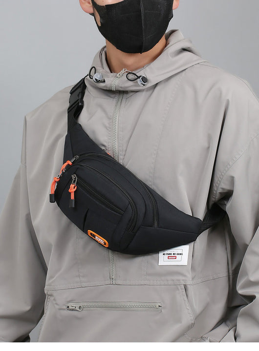 Bolsa Pecho Impermeable Gran Capacidad con Diseño Inclinado - Image 9