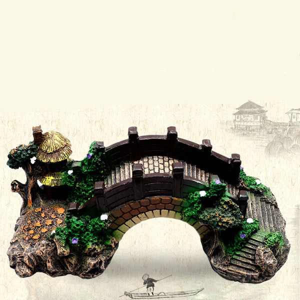 Puente Decorativo para Acuario