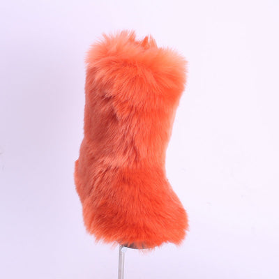 Botas de Nieve para Mujer con Pelaje de Zorro Imitado y Forro de Lana - Image 5
