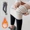 Leggins de Cintura Alta en Cashmere - Pantalones Térmicos de Invierno para Mujer