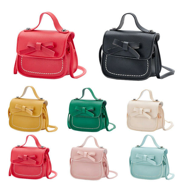 Bolso Bandolera Infantil con Moño