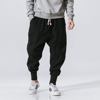 Pantalones Harem Slim Fit para Hombre - Diseño Minimalista - Image 10