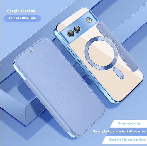 Funda de Cuero para Celular con Cierre Magnético y Tarjetero - Image 5