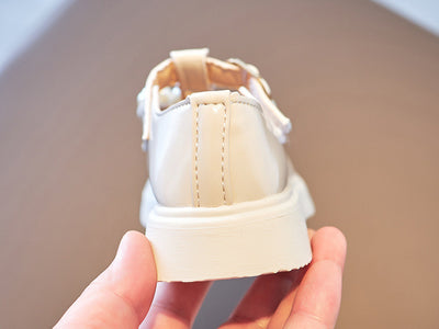 Zapatos de Cuero para Niña con Moño y Perlas - Diseño Princesa - Image 9