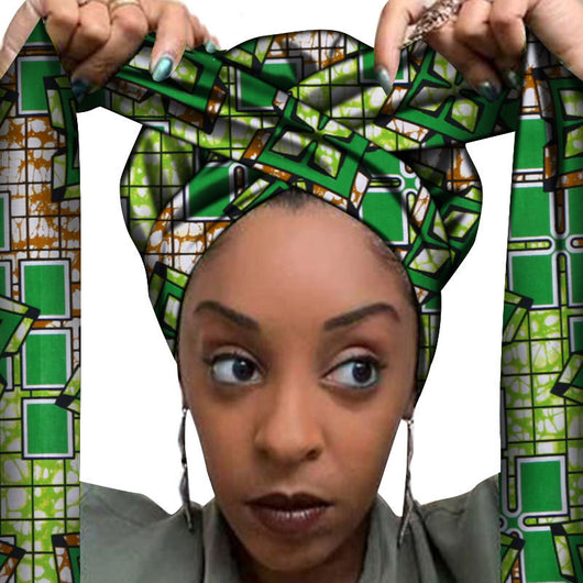 Accesorios para el cabello con estampados africanos - Image 11