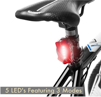 Kit de Luces LED Delantera y Trasera para Bicicleta - Image 3