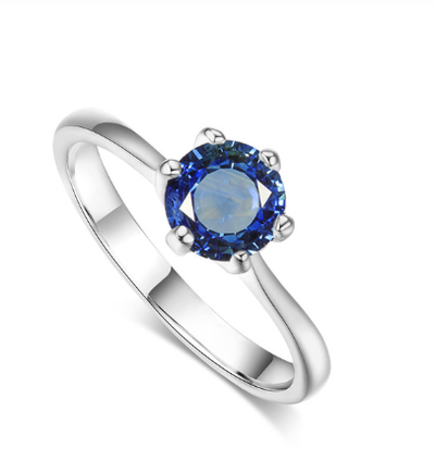 Anillo de Oro Rosado con Circonita Brillante - Image 22