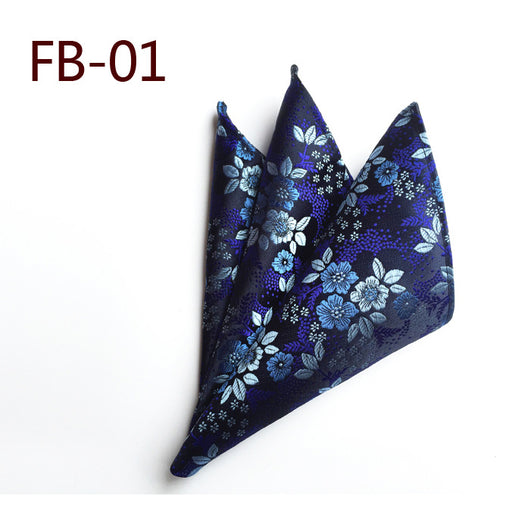 Toalla Pequeña Jacquard de Algodón Poliéster con Diseño de Cuadros - Image 48