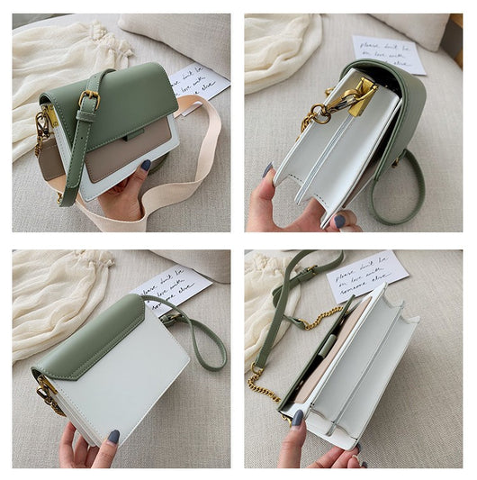 Bolso Cuadrado Rojo para Llevar en Bandolera - Image 6