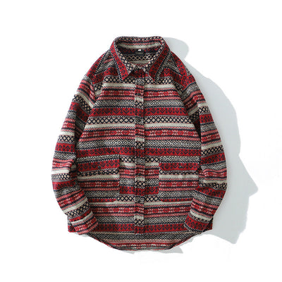 Camisa de Cuadros Gruesa para Hombre - Abrigo Perfecto para Otoño e Invierno