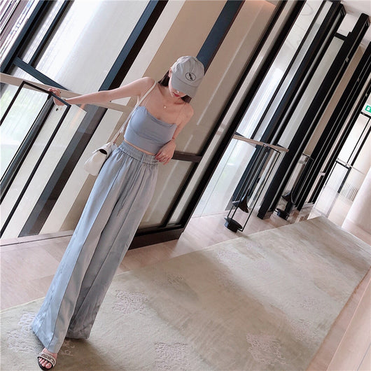 Conjunto de Pantalón Ancho y Camisola Elegante - Image 5