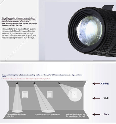 Foco LED Ajustable para Escenarios, Bares, Restaurantes y Cafeterías - Image 15
