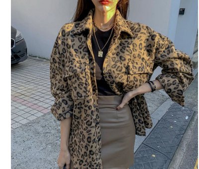 Camisa Suelta Estampado Leopardo - Image 10