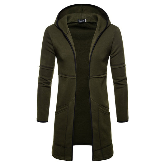 Cardigan con Capucha y Bolsillos