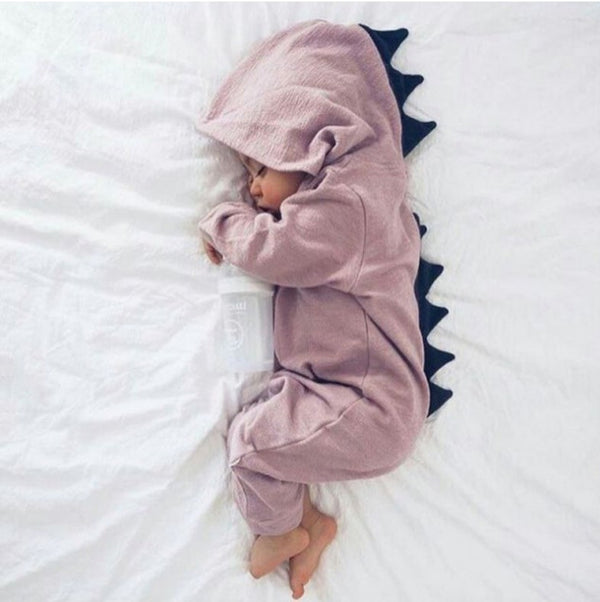 Pijama Dinosaurio para Bebé - Enterizo Suave y Cómodo