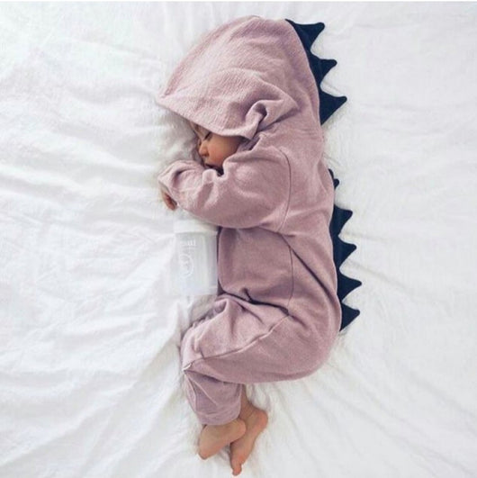 Pijama Dinosaurio para Bebé - Enterizo Suave y Cómodo
