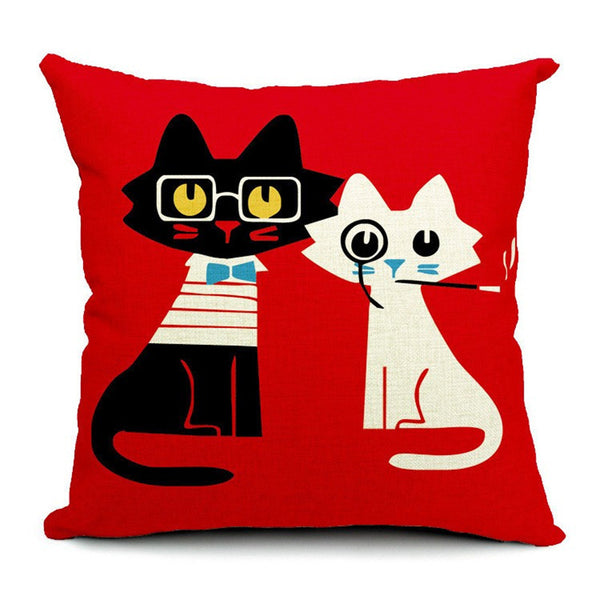 Almohada de Cintura en Algodón y Lino para Gatos - Image 19