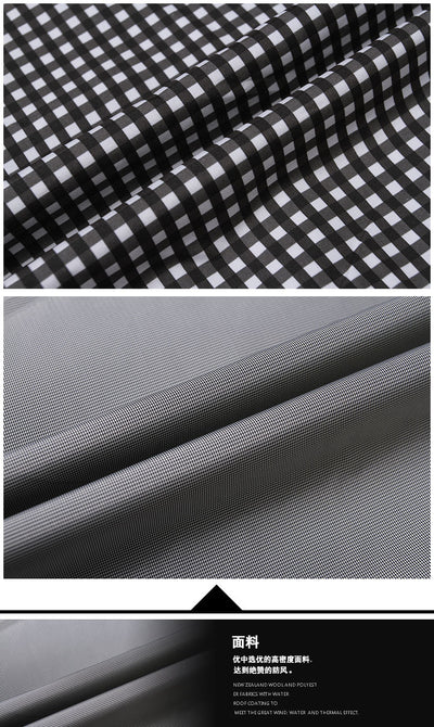 Abrigo Casual Ejecutivo para Hombre Talla Grande - Chaqueta Cortavientos Suelta y Cómoda - Image 3