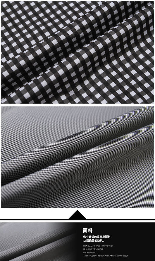 Abrigo Casual Ejecutivo para Hombre Talla Grande - Chaqueta Cortavientos Suelta y Cómoda - Image 3
