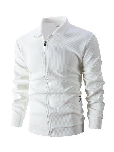 Cardigan Blazer Slim Fit para Hombre - Chaqueta Otoño con Bolsillos y Solapas - Image 19