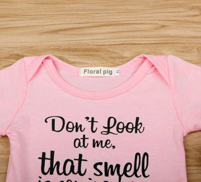 Pijama Divertido para Bebé - Diseño Humorístico 'Ese Olor Viene de Papá' - Image 6