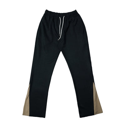 Pantalones Patchwork de Pierna Recta - Image 12