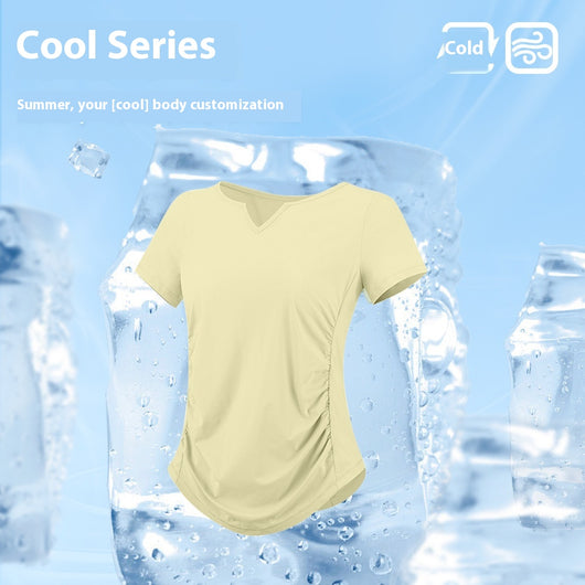 Playera Deportiva Ajustada de Secado Rápido con Control Abdominal - Image 10
